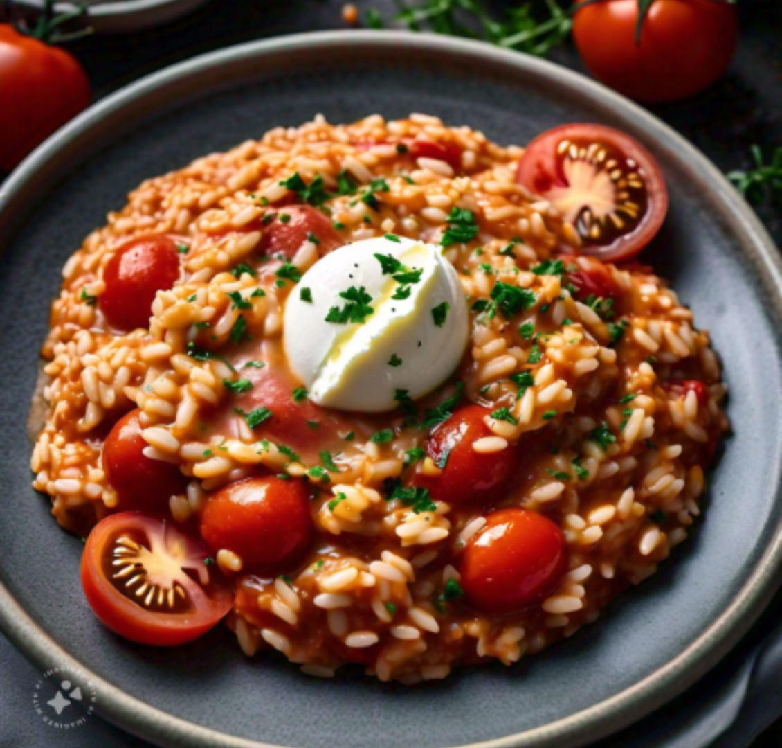 Tomato Mascarpone Risotto