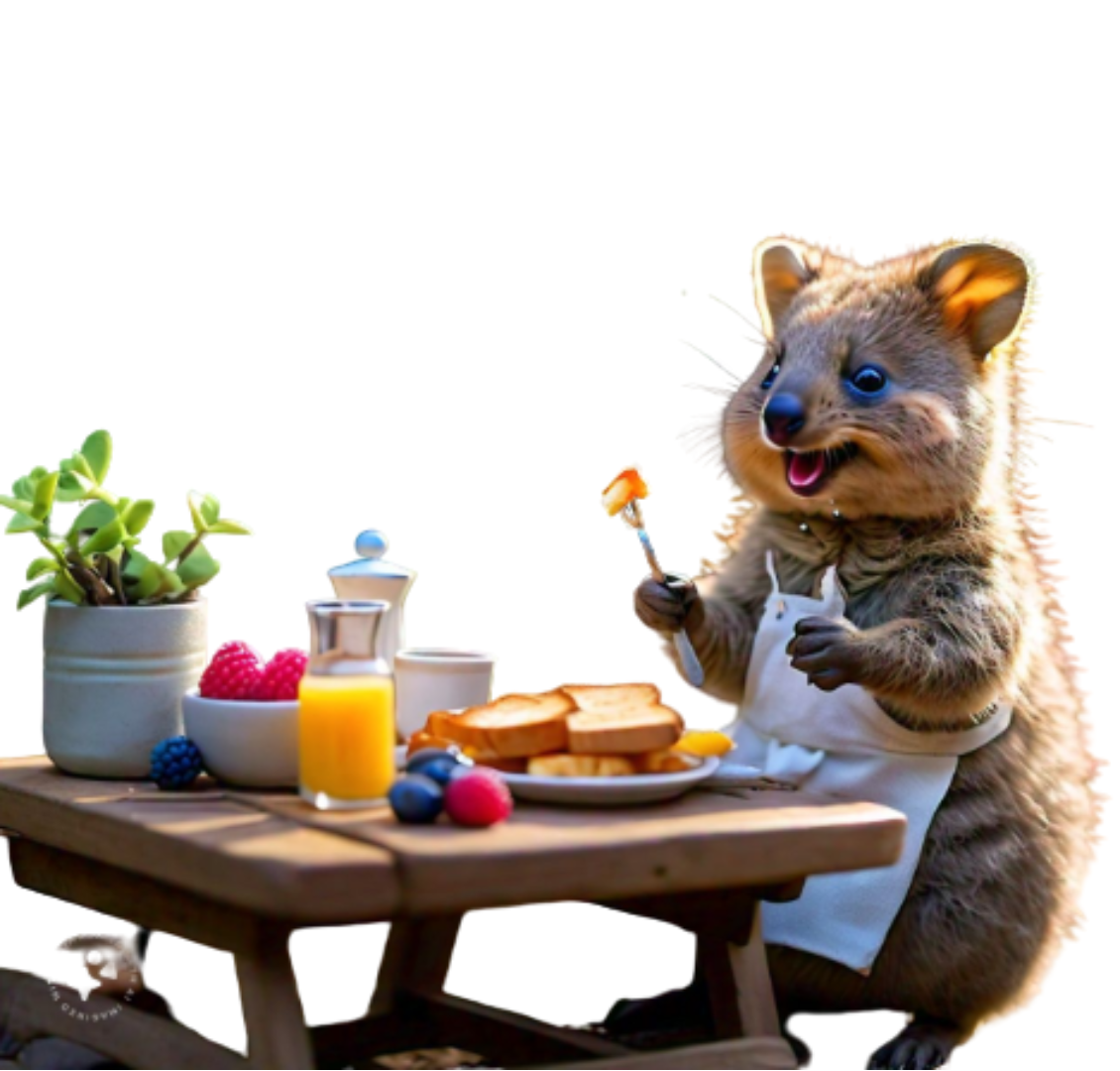 Breakfast Quokka